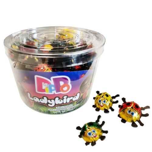 DIPPO LADYBIRD Czekoladowe biedronki 5g x 100szt