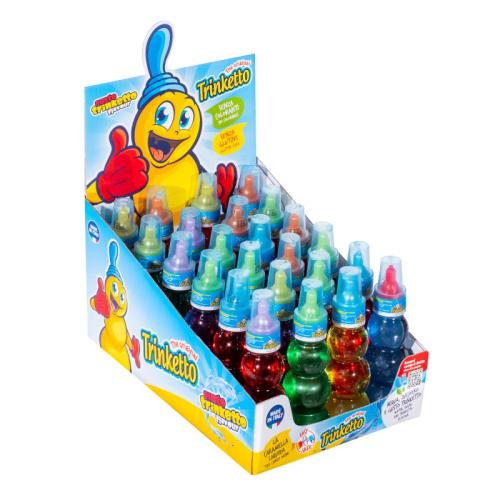 Trinketto Cukierek w płynie o smaku truskawkowym 70ml x 24szt